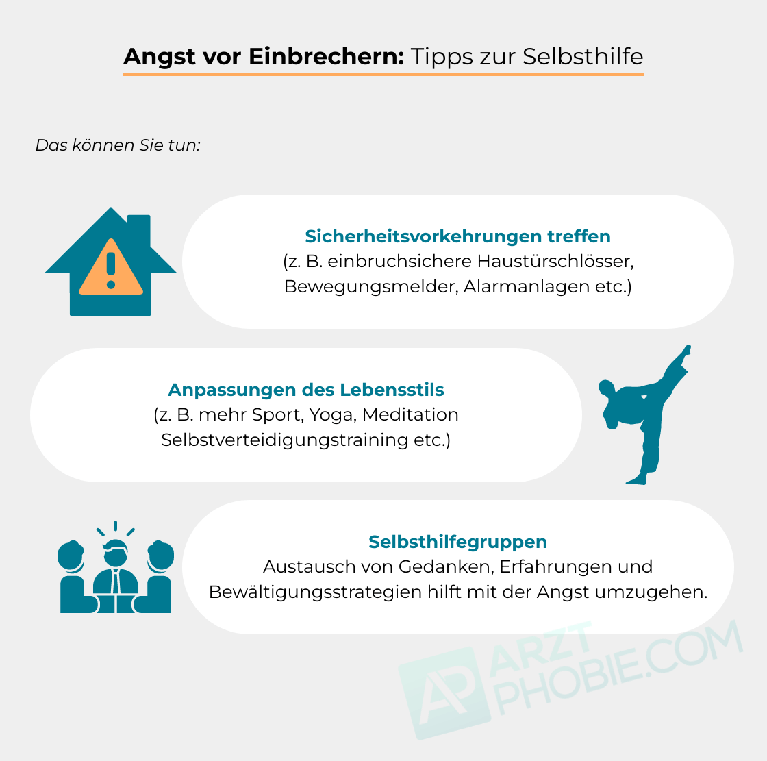 Angst vor Einbrechern überwinden Tipps zur Selbsthilfe